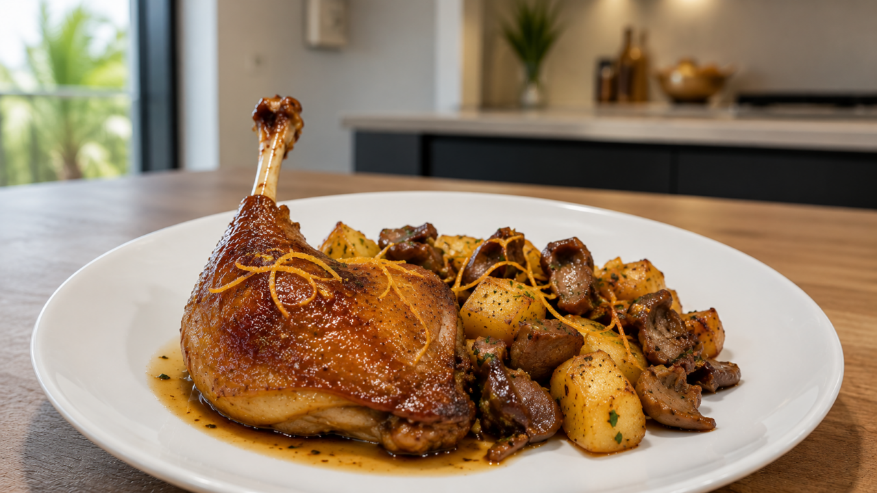Cuisse de canard à emporter
